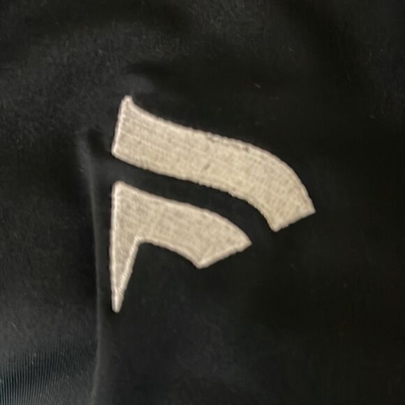 Fanatics Pullover Mens Size Medium 1/4 zip long sleeve Black Logo Sweatshirt - Picture 8 of 10